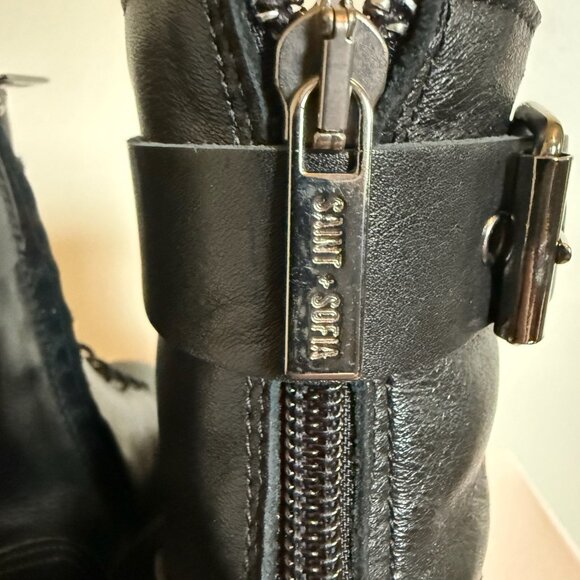 Saint + Sofia - Noho Boot - Black size 8 - Picture 8 of 16